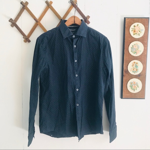 Denim & Flower Other - 🌱5/$30 Denim & Flower Speckled Button Down